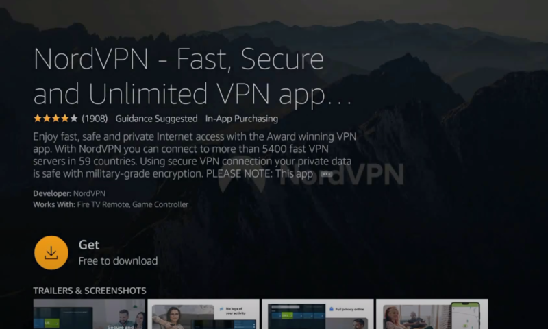 firestick nordvpn app download