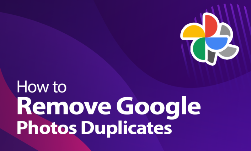 how to remove google photos duplicates