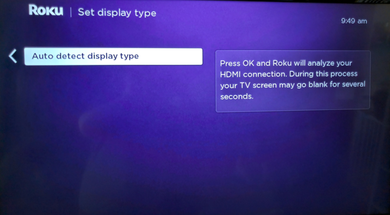 auto-detect your display type