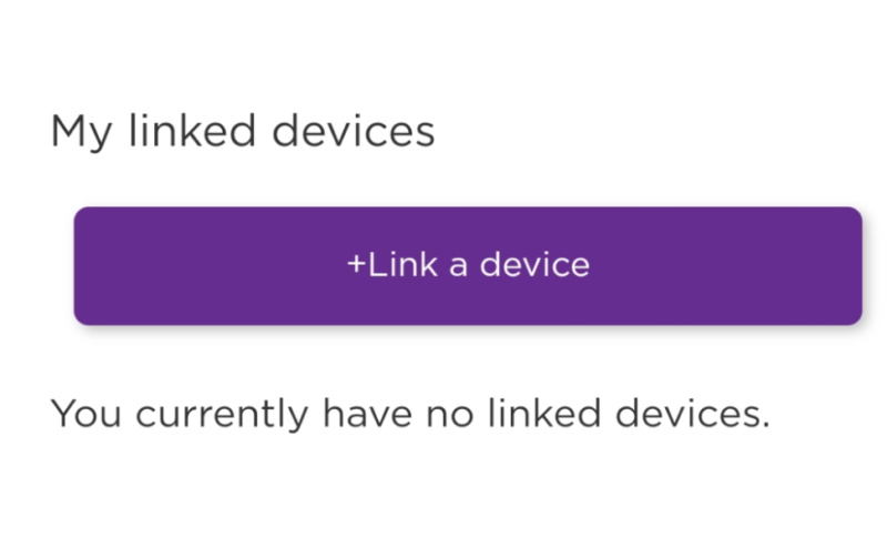link the roku to your account