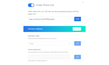 icedrive tresorit pcloud expiration dates
