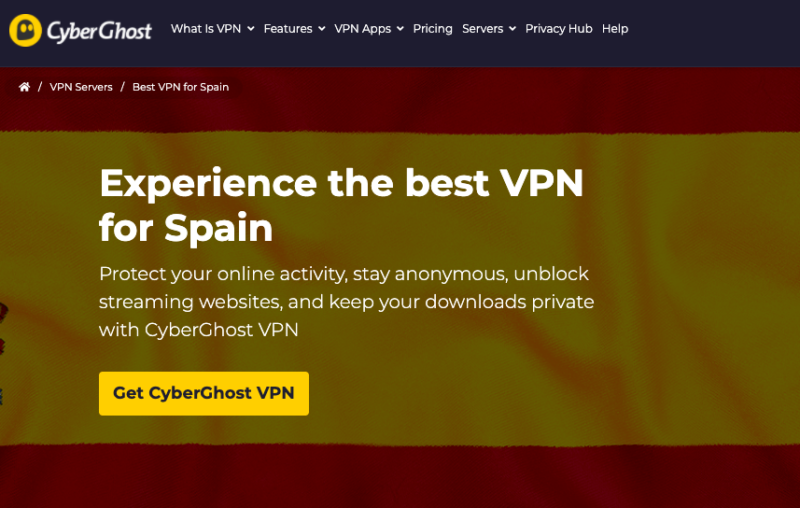 Netflix España CyberGhost