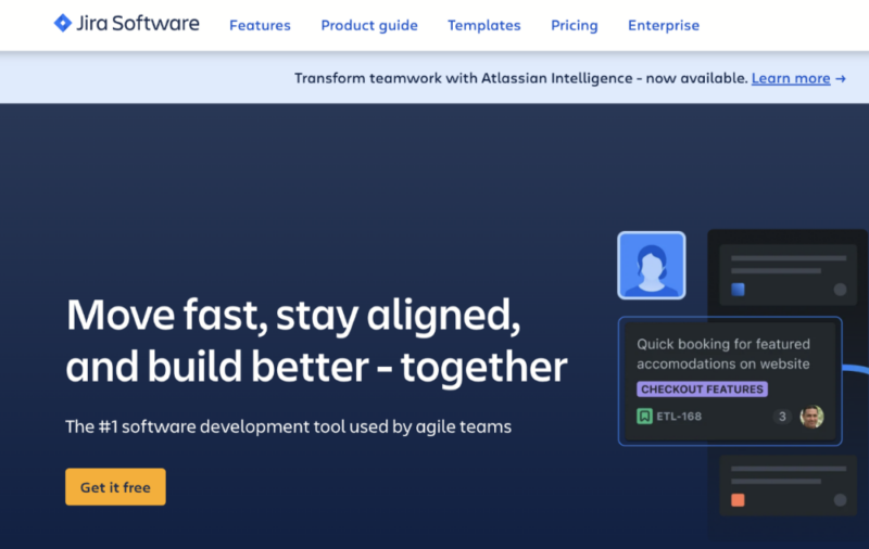 jira home page