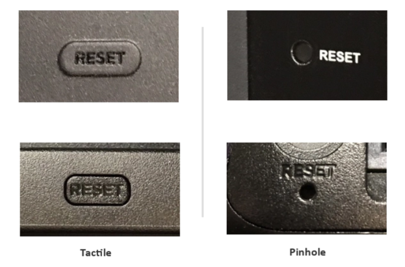 roku reset buttons