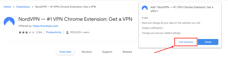 Nordvpn-chrome-extension