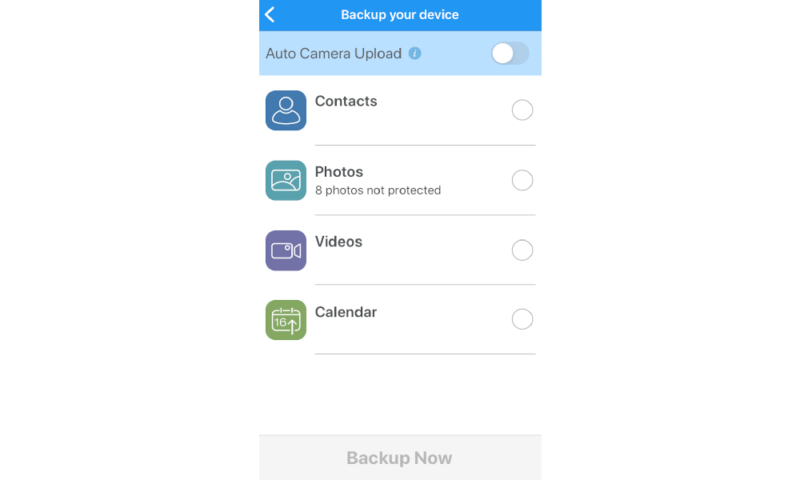 Best backup for iPhone IDrive
