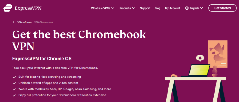 expressvpn chromebook app