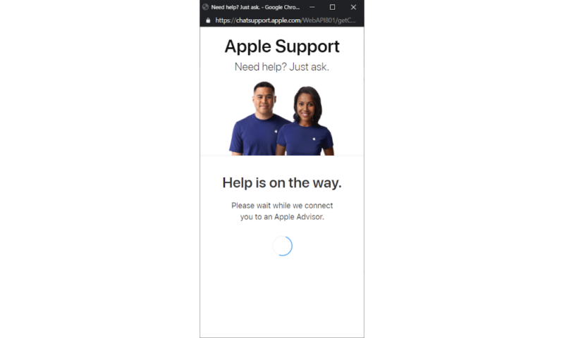 iCloud review chat support