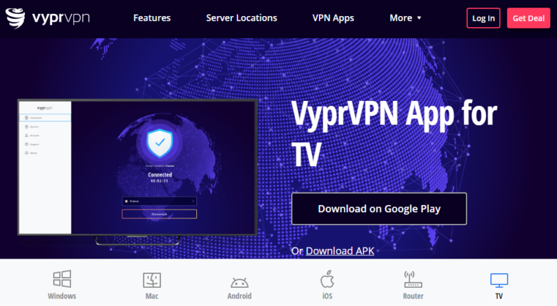 vyprvpn app