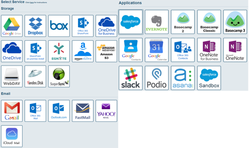 cloudhq cloud services v2