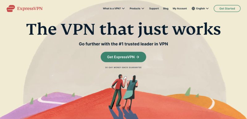 expressvpn homepage