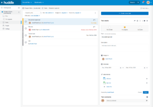 huddle-tasks best cloud storage for teams