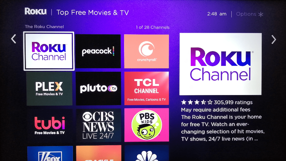 Free Tv Channels For Roku