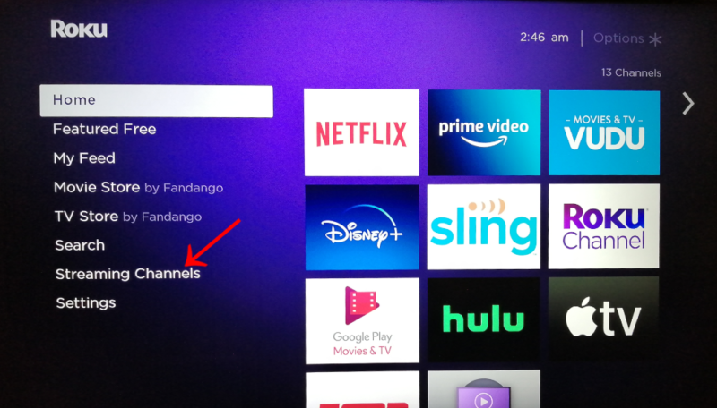 roku free channels streaming channels