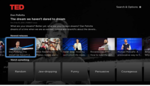 roku free channels ted