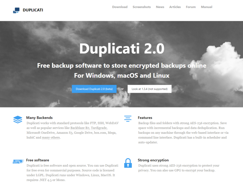 Duplicati-backup-download Duplicati backup download