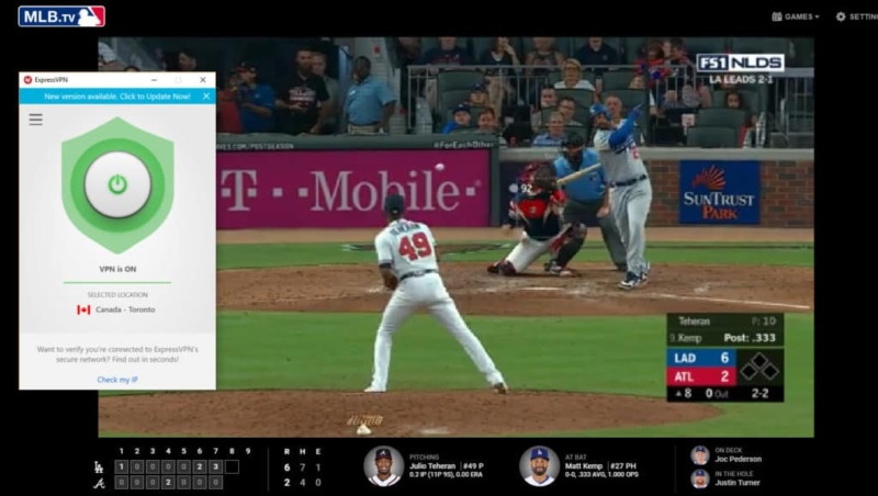 expressvpn MLB.tv