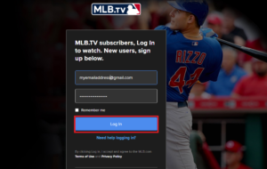 ورود به MLB.tv" title="MLB-TV-login