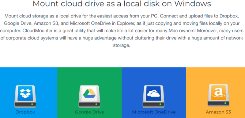 cloudmounter windows