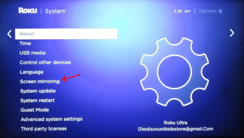 enable screen mirroring screen mirroring