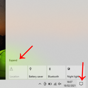 windows-10-mirror-to-roku-action-center windows 10 mirror to roku action center