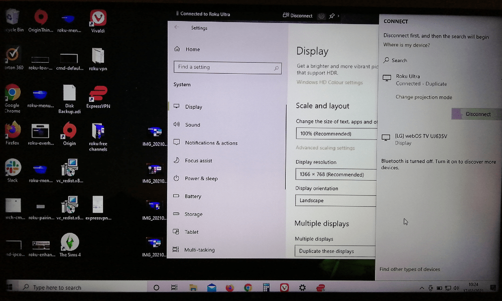 tcl roku tv screen mirroring windows 10