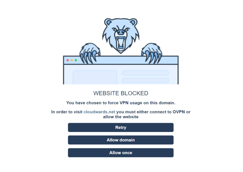 OVPN blocked
