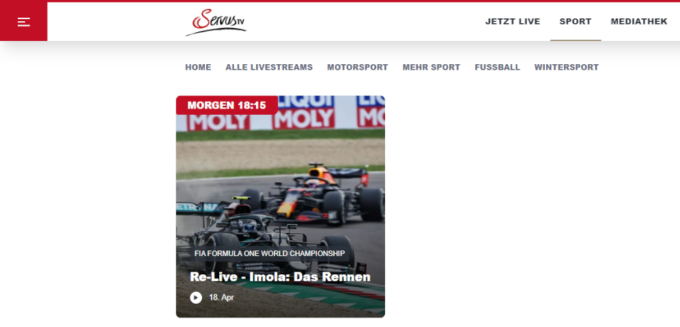 f1 live stream totalsportek