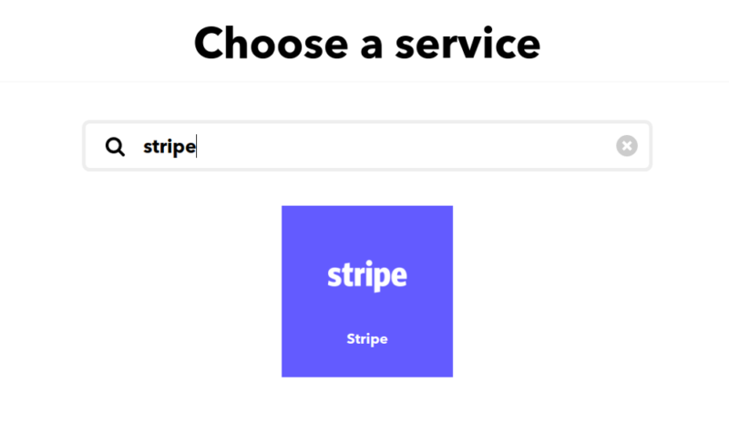 ifttt choose applet