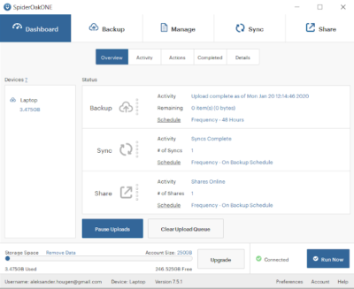 spideroak upload speed spideroak upload speed