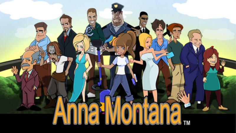 roku games anna montana