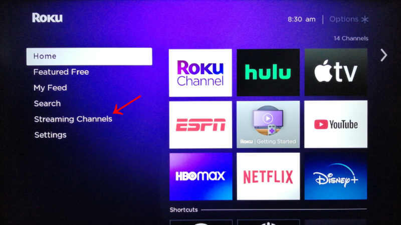 roku streaming channels