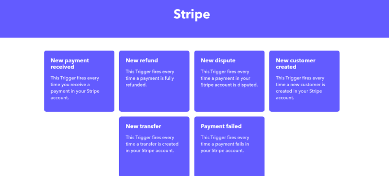 stripe triggers