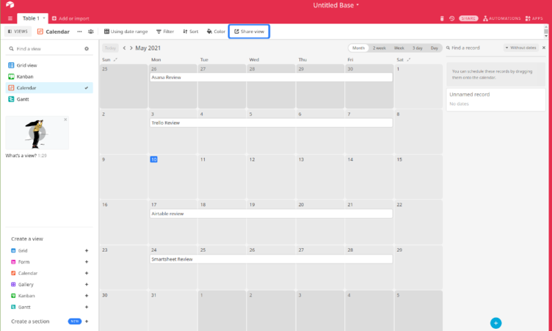 airtable review cost airtable review cost