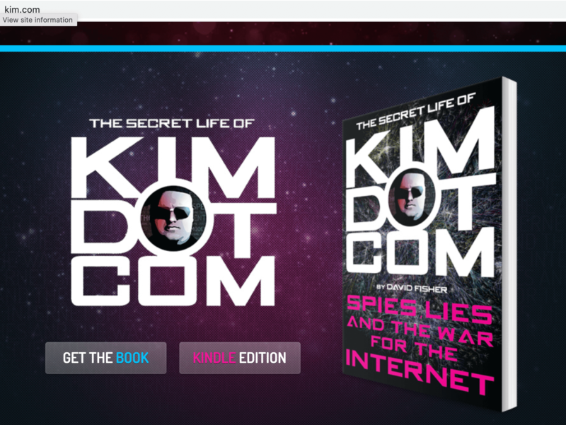 kimdotcom book on kim.com