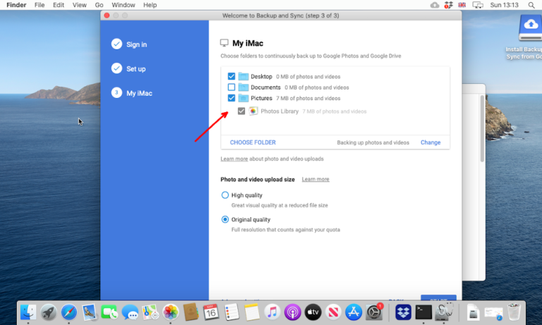 how to use backup my mac using icloud