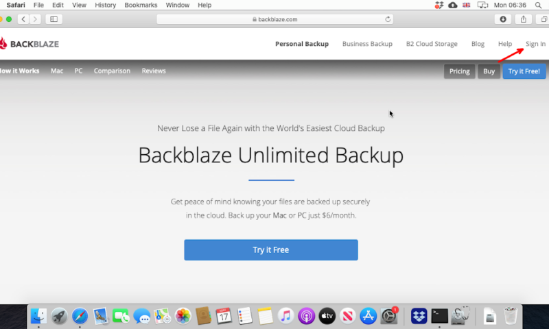 macos photo backups online backup sign in