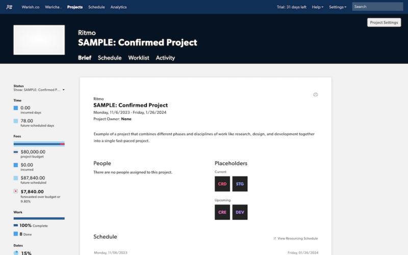 resource management smartsheet