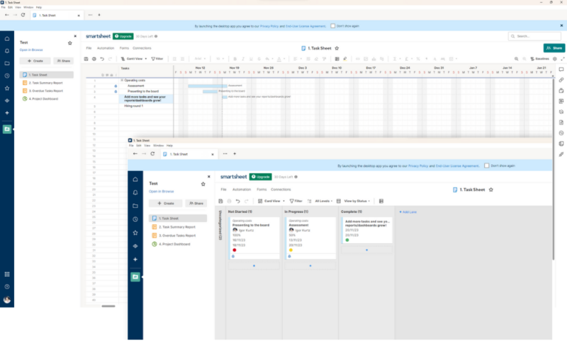 smartsheet win