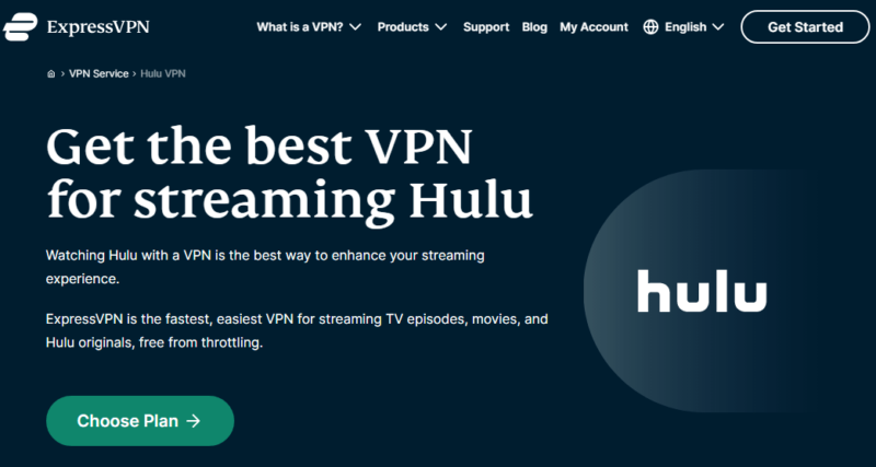 ExpressVPN for Hulu