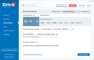 idrive software update idrive software update