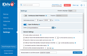 IDrive-desktop-app-settings-tab IDrive desktop app- settings tab