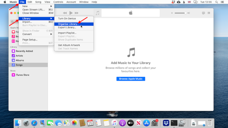 back up your itunes consolidate organize library