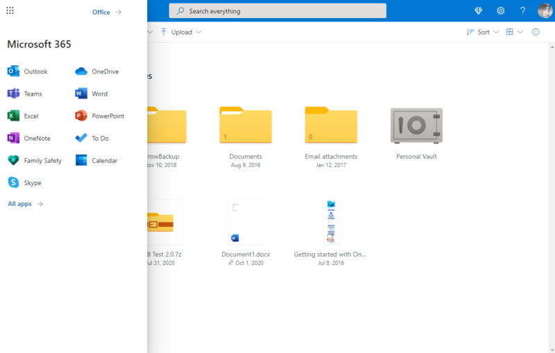 microsoft onedrive features