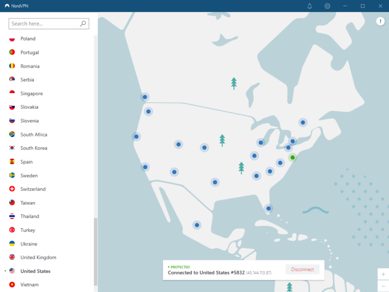 nordvpn ui us