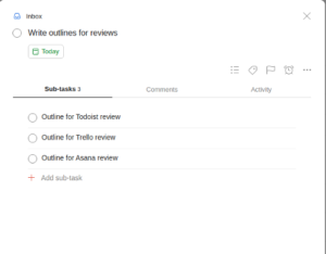 todoist-subtasks todoist subtasks