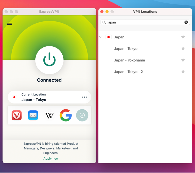 expressvpn desktop client