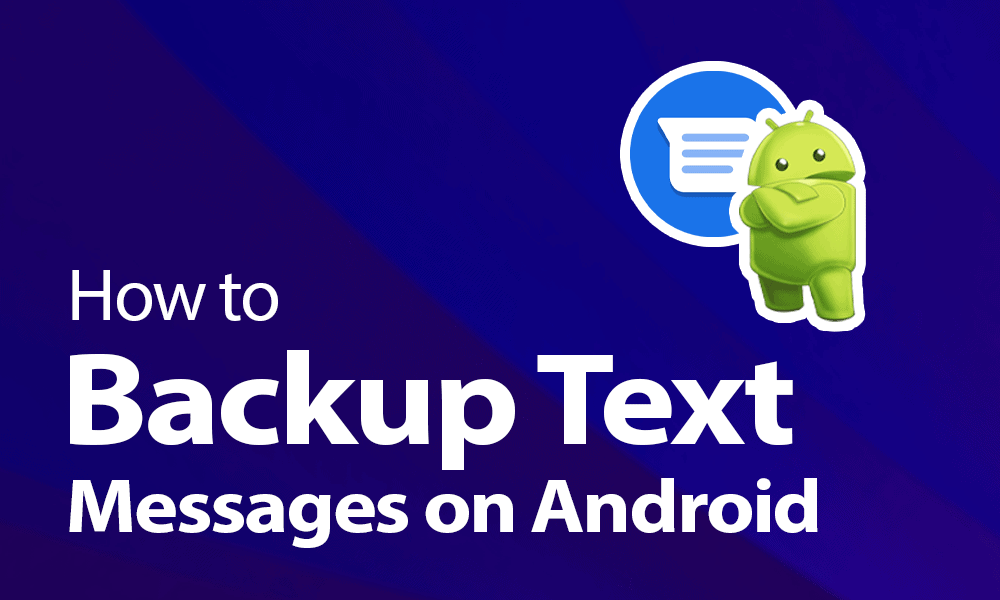 download an sms backup app on your first android