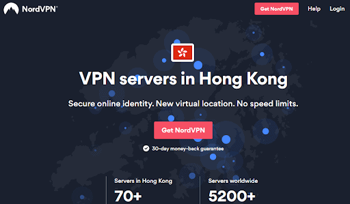 nordvpn for HK 