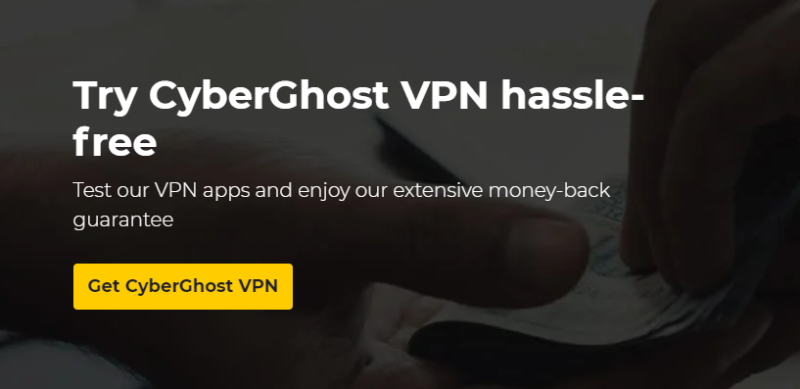 cyberghost money back guarantee